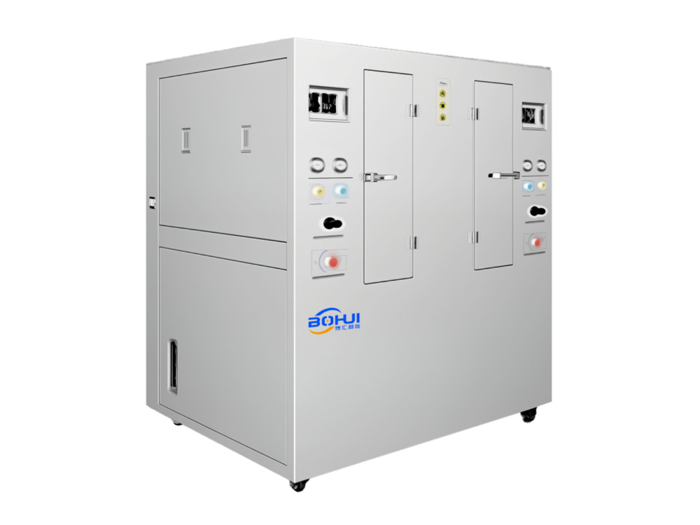 BH-600L Fully Pneumatic Double Steel Mesh Cleaning Machine